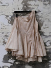 Mutedance 25 Spring/Summer Double Layer Off-shoulder Dress MD-MD25SS05-SAND